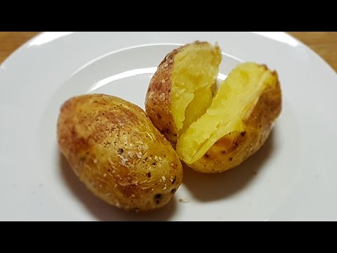 Asar patatas horno con papel aluminio