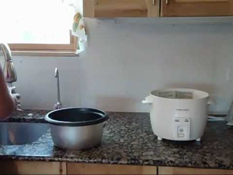 Como preparar arroz en arrocera electrica