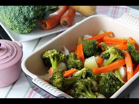Como preparar brocoli coliflor y zanahoria