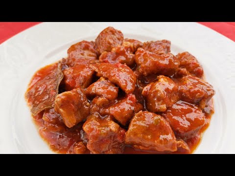 Como preparar carne en salsa de tomate