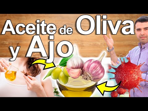 Como preparar el aceite de oliva con ajo