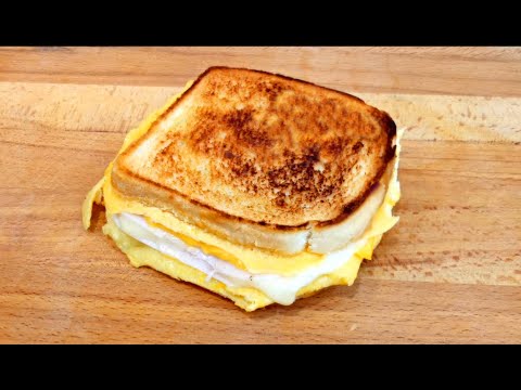 Como preparar un sandwich de jamon y queso