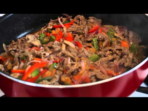 Como preparar un taco de carne